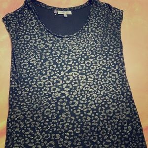NWOT Jennifer Lopez Animal Print Tee